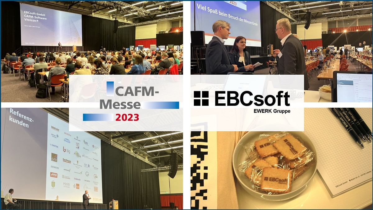 Impressionen der CAFM Messe 2023 - Messe & Kongress zum Thema Digitalisierung im Facility Management - 19./20. Juni im Esperanto in Fulda