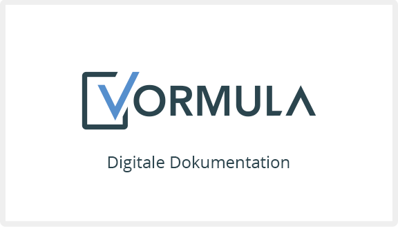 Vormula - Digitale Dokumentation